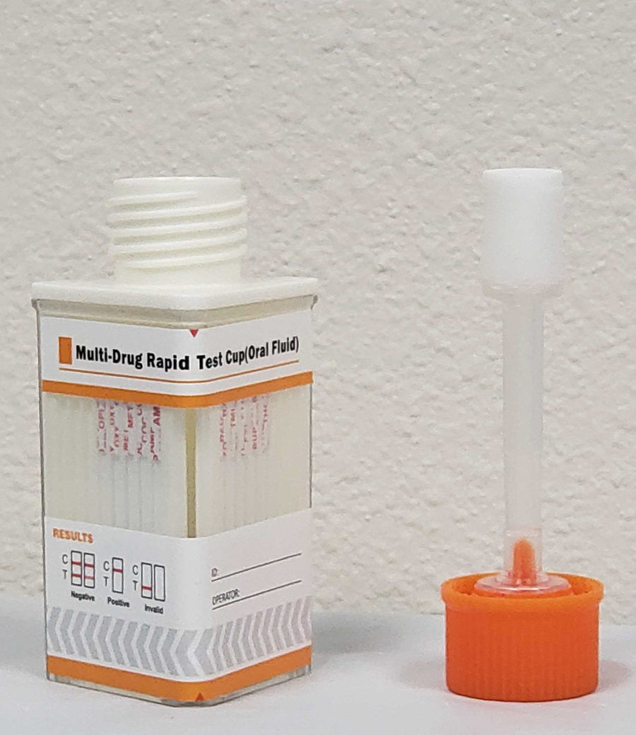 QuickScreen 5 Panel Saliva Drug Test - DSD-857 - AMP, COC, MET, OPI, THC Saliva Test Acro Biotech
